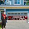 Graduation Party Decoration – Large Red Class of 2026 Congrats Grad Vinyl Banner, 9.8ft Yard Sign Backdrop for Graduation Party & Outdoor Celebration Decor